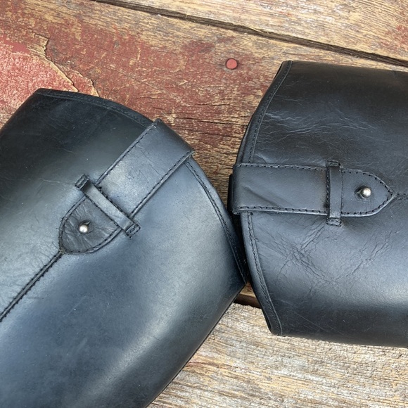 🍄 Frye & Co. Tania Black Leather Riding Boots - Picture 8 of 15